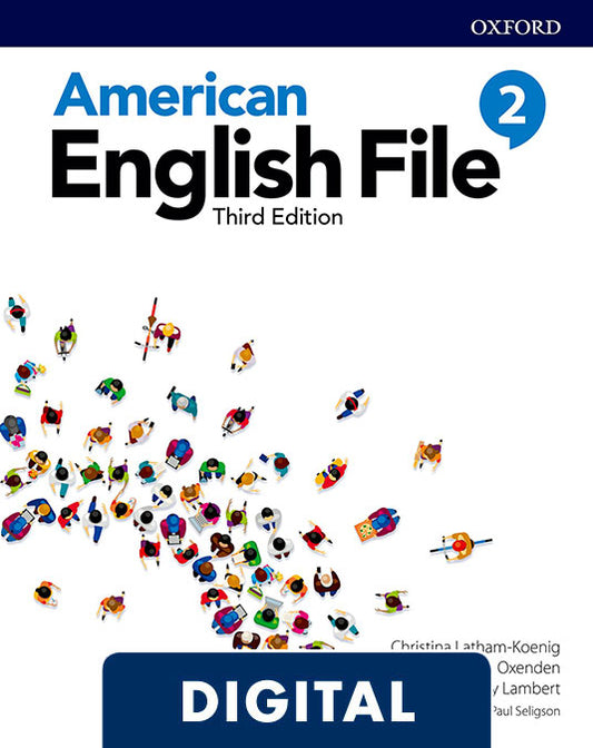 American English File 3th Edition 2. Digital Student's Book.