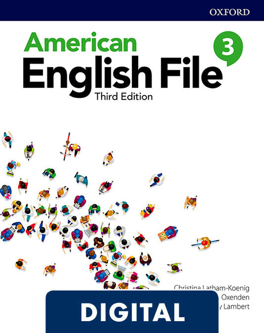 American English File 3th Edition 3. Digital Student's Book.
