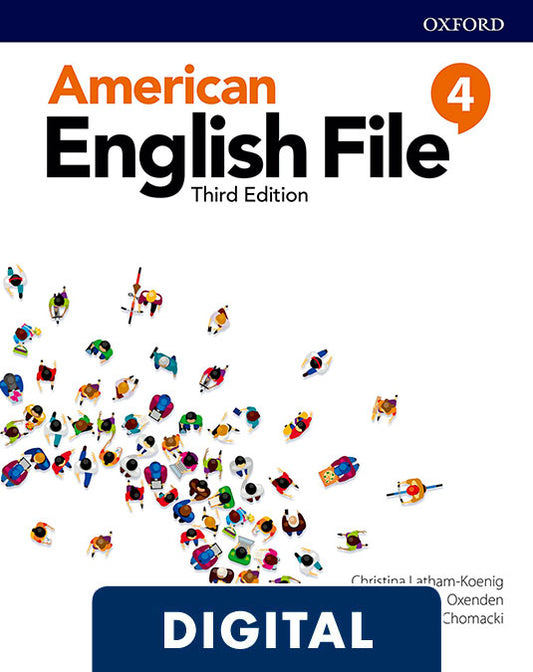 American English File 3th Edition 4. Digital Student's Book.