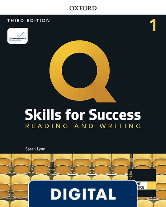 Q Skills for Success (3rd Edition). Reading and Writing. Level 1. Digital Student's Book