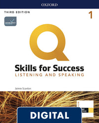 Q Skills for Success (3rd Edition). Listening and Speaking. Level 1. Digital Student's Book