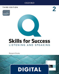 Q Skills for Success (3rd Edition). Listening and Speaking. Level 2. Digital Student's Book