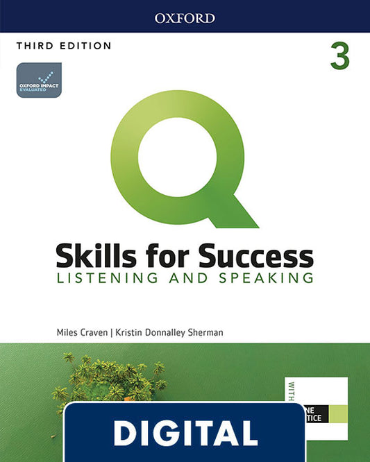 Q Skills for Success (3rd Edition). Listening and Speaking. Level 3. Digital Student's Book
