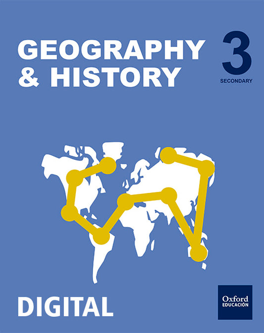 Inicia Digital - Geography & History 3.º ESO. Student's License